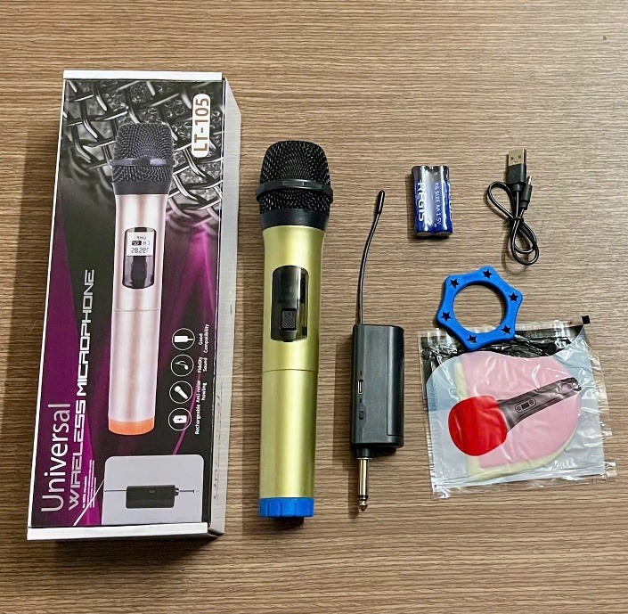Micro không dây UHF pin tiểu AA LT105